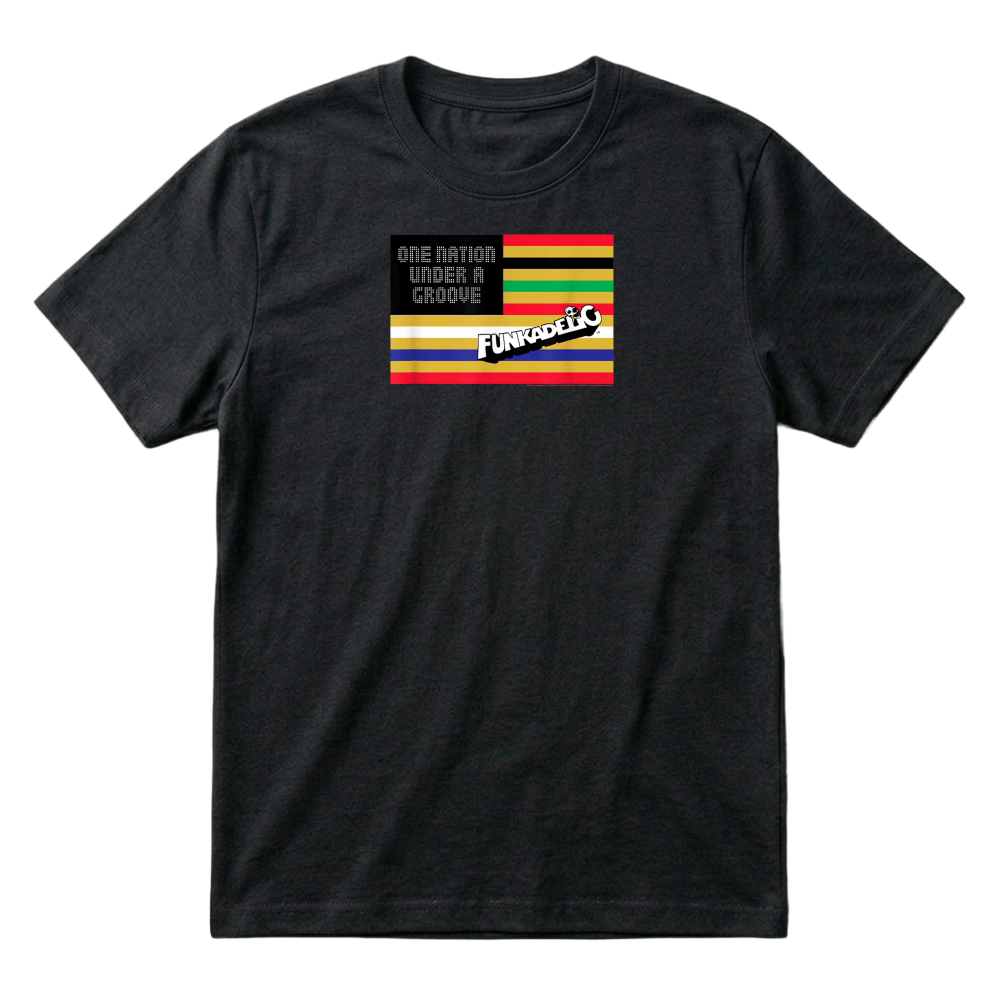 Product George Clinton Funkadelic One Nation Under A Groove Flag T-Shirt