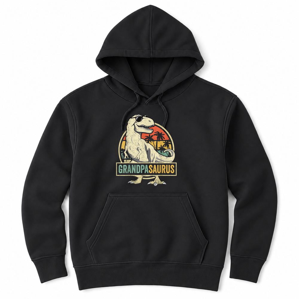 Product Grandpasaurus T Rex Dinosaur Grandpa Saurus Family Matching Unisex Hoodie