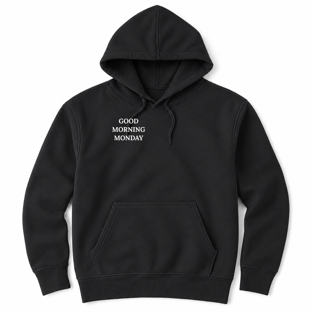 Product Humorous Good Morning Monday Unisex Hoodie