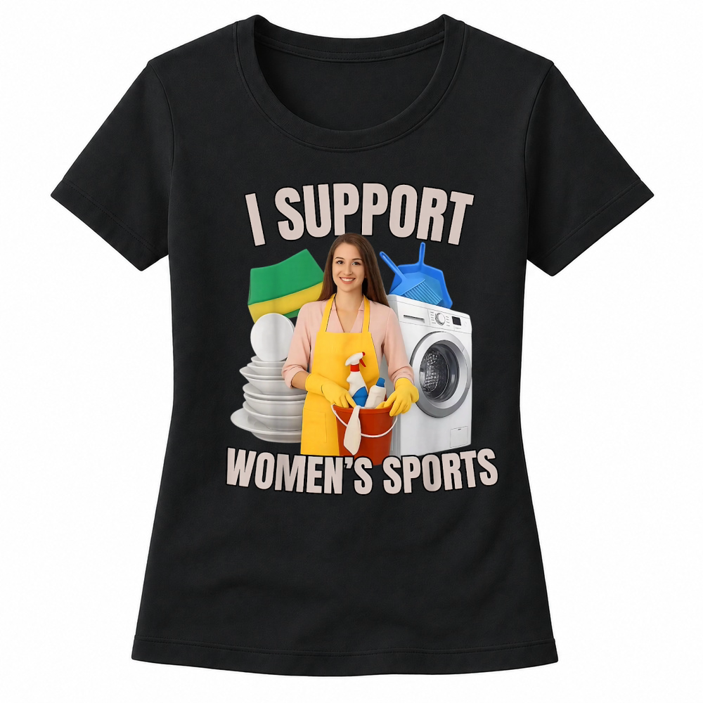Product I Support Women's Sports Unwearable Aduld Humor Bootleg Women's T-shirts