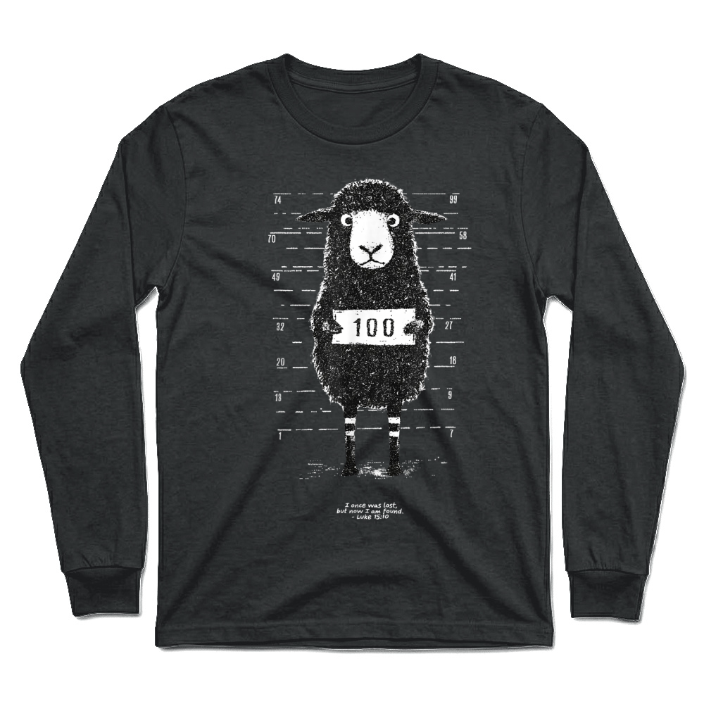 Product Lost Sheep   I Once was Lost But Now I Am Found T Shirt Unisex Longsleeve