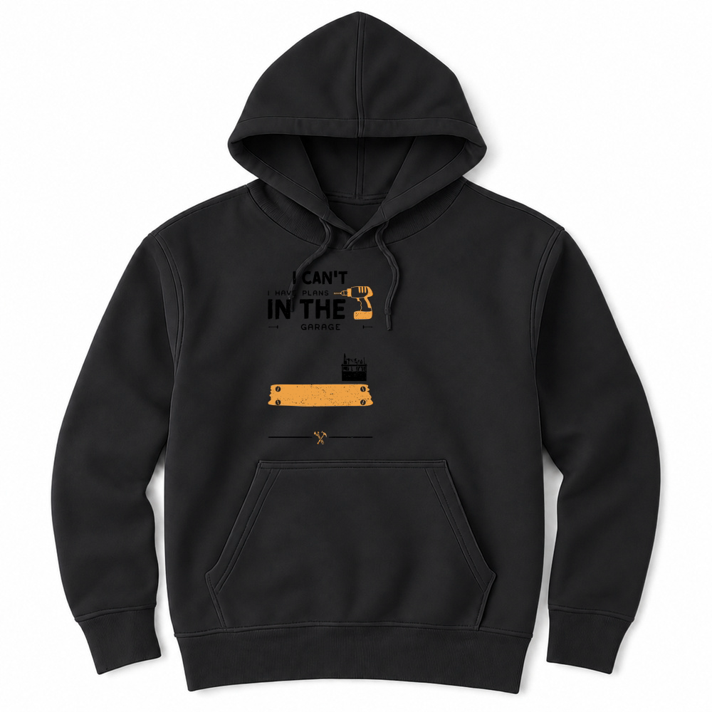 Product Mechanic Humor I Can't I Have Plans In The Gara... Handyman Unisex Hoodie