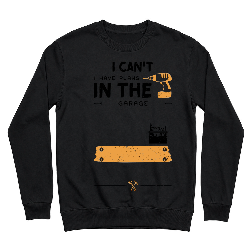 Product Mechanic Humor I Can't I Have Plans In The Gara... Handyman Unisex Sweatshirt