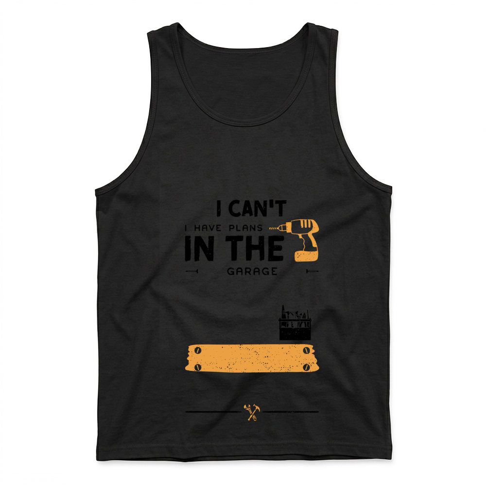 Product Mechanic Humor I Can't I Have Plans In The Gara... Handyman Tank Top