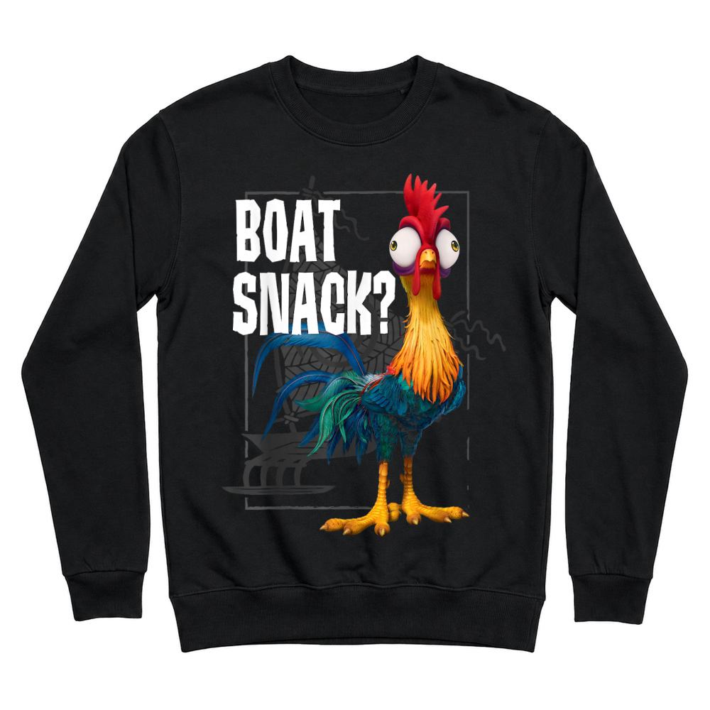 Product Moana HEI HEI Boat Snack Vintage Style Poster Unisex Sweatshirt