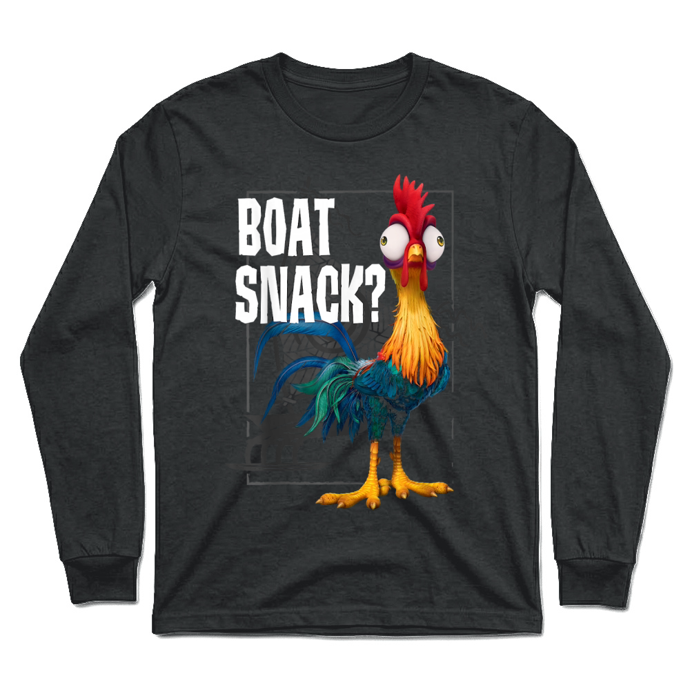 Product Moana HEI HEI Boat Snack Vintage Style Poster Unisex Longsleeve