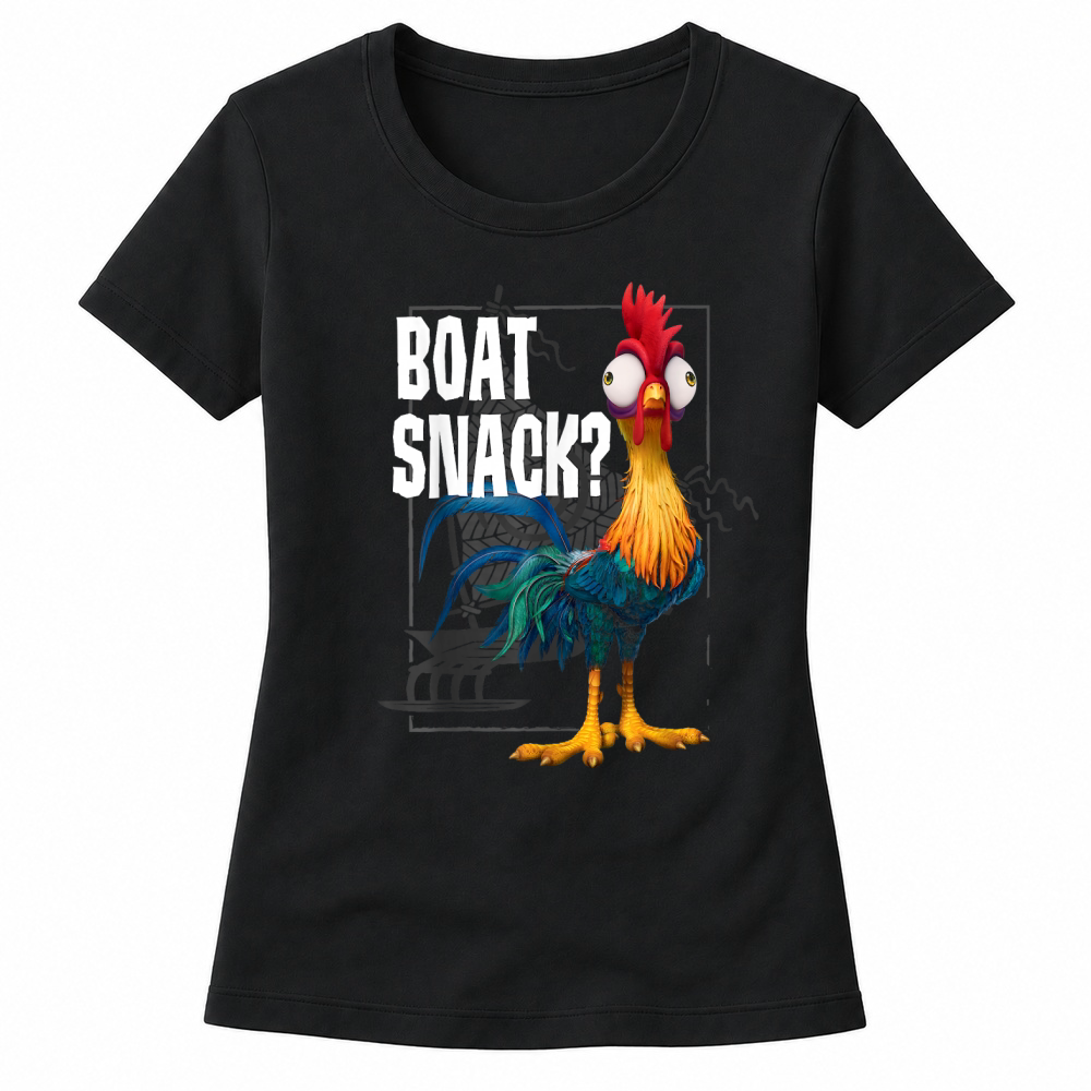 Product Moana HEI HEI Boat Snack Vintage Style Poster Women's T-shirts