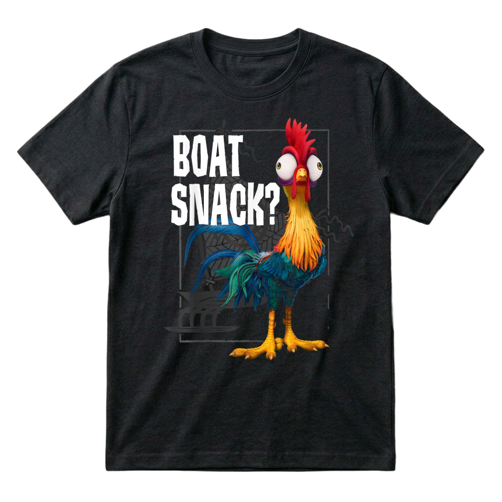 Product Moana HEI HEI Boat Snack Vintage Style Poster T-Shirt
