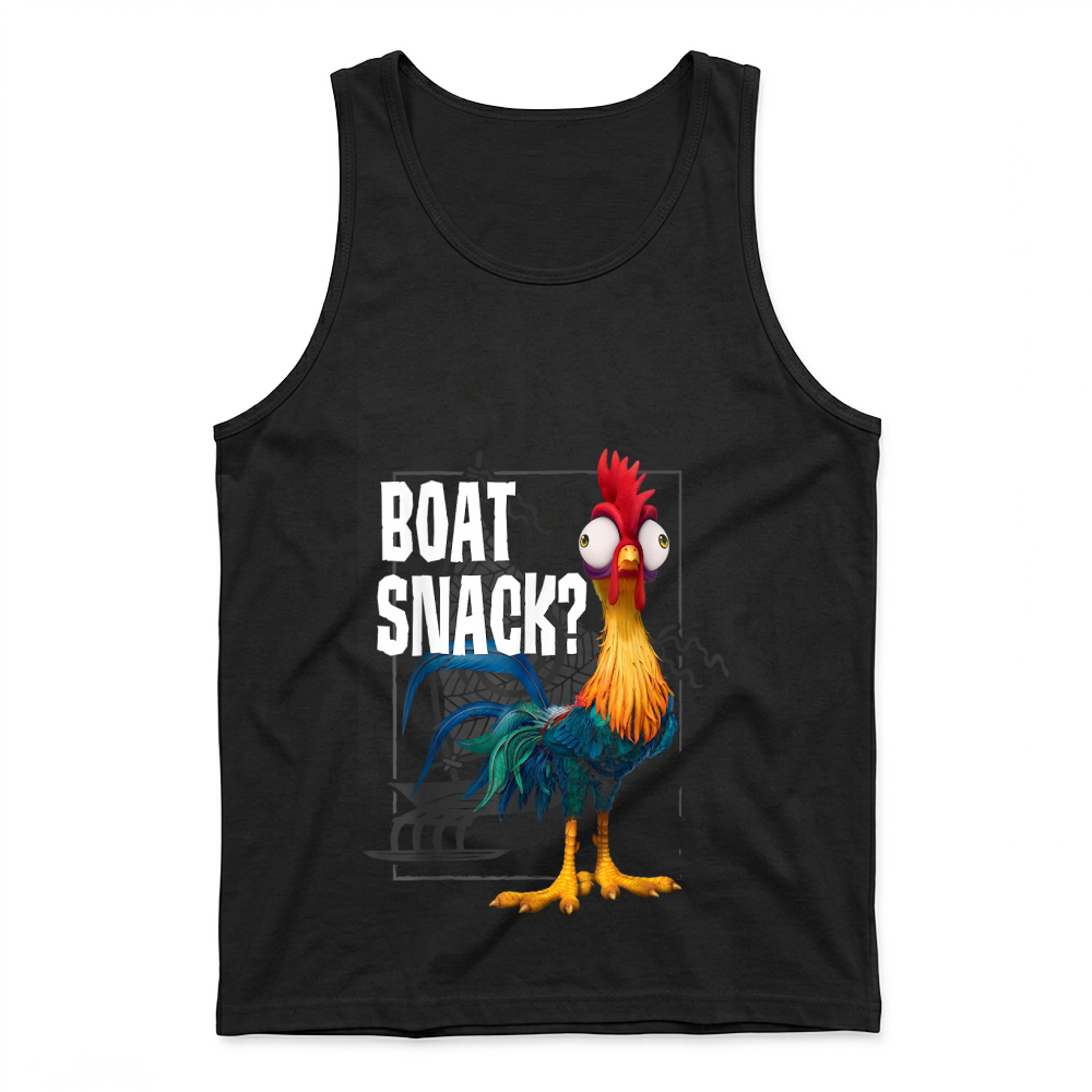 Product Moana HEI HEI Boat Snack Vintage Style Poster Tank Top