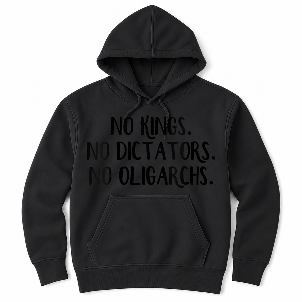Product No Kings No Dictators No Oligarchs Unisex Hoodie
