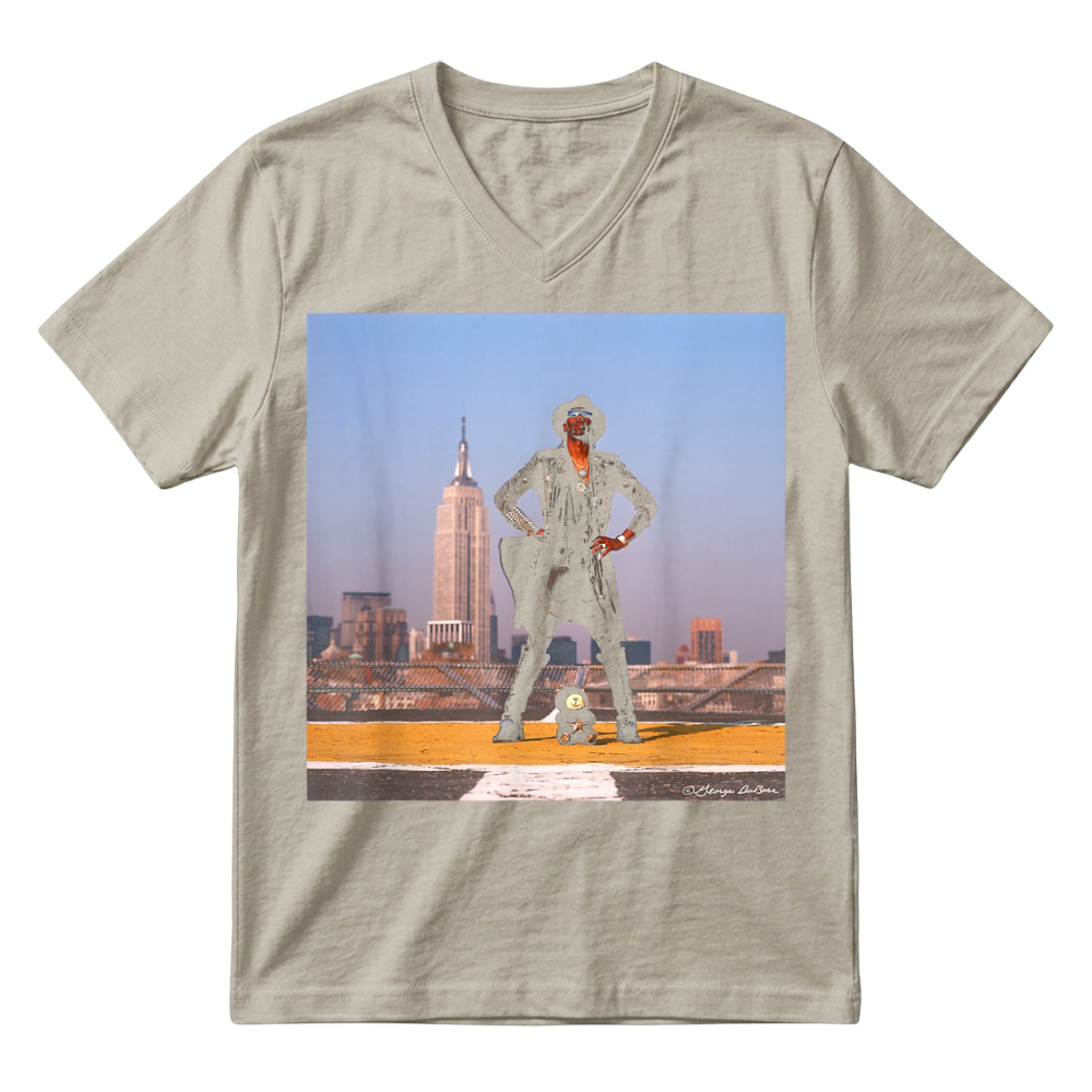 Product Parliament Funkadelic Bassist Bootsy Collins George DuBose V-Neck T-shirt