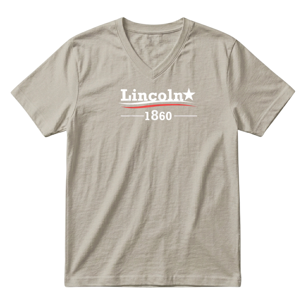 Product President Abraham Lincoln Campaign Honest Abe Gift V-Neck T-shirt