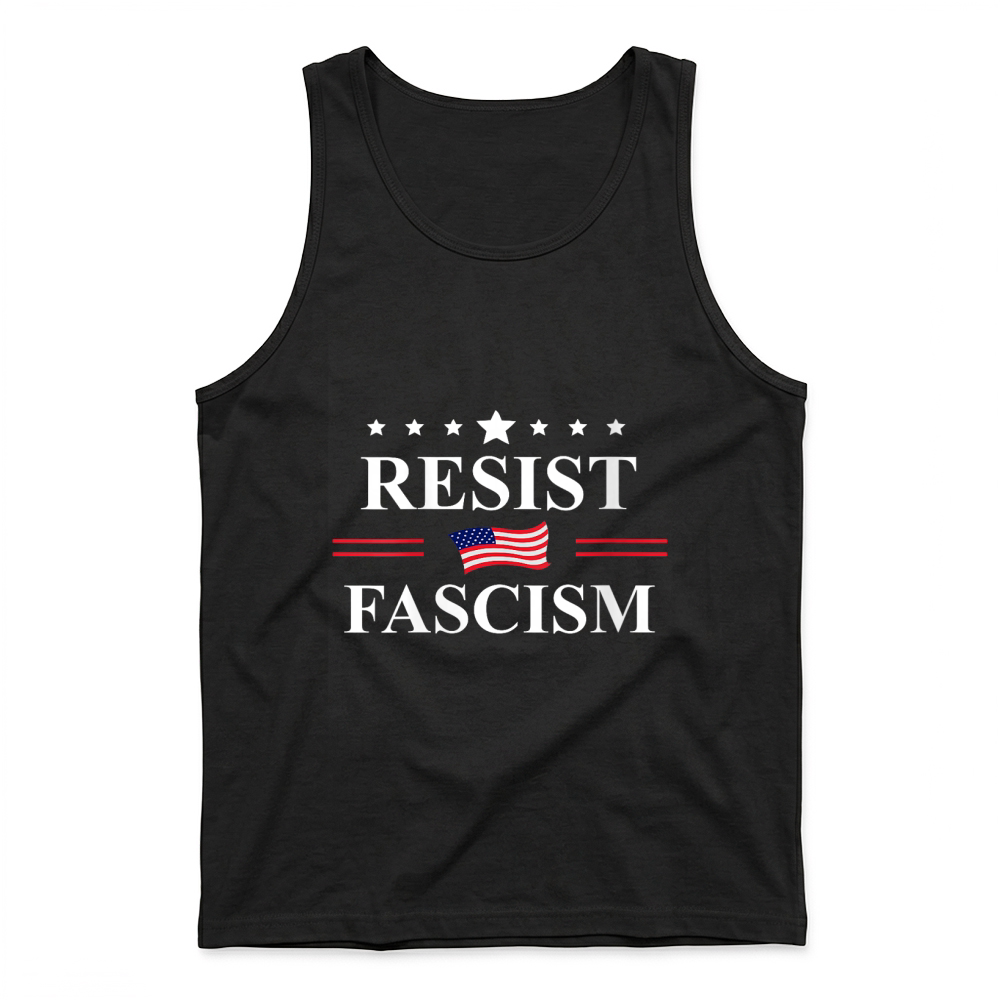 Product Resist Fascism No Kings Fight Fascism Protest Anti Fascism Tank Top