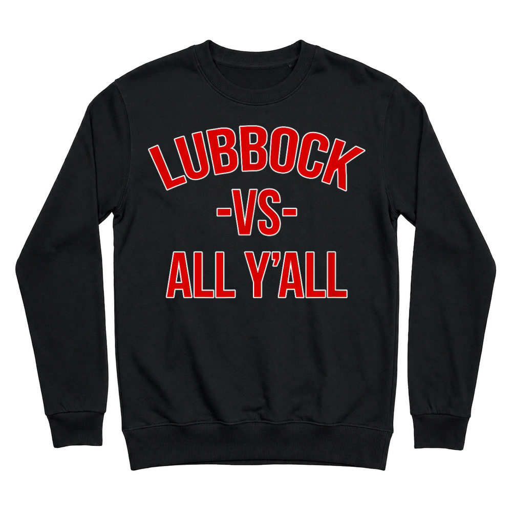 Product State Hometown Pride Lubbock Texas T Shirt Unisex Sweatshirt