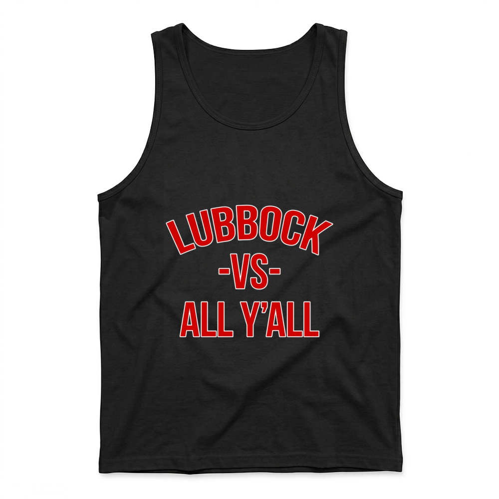 Product State Hometown Pride Lubbock Texas Tank Top