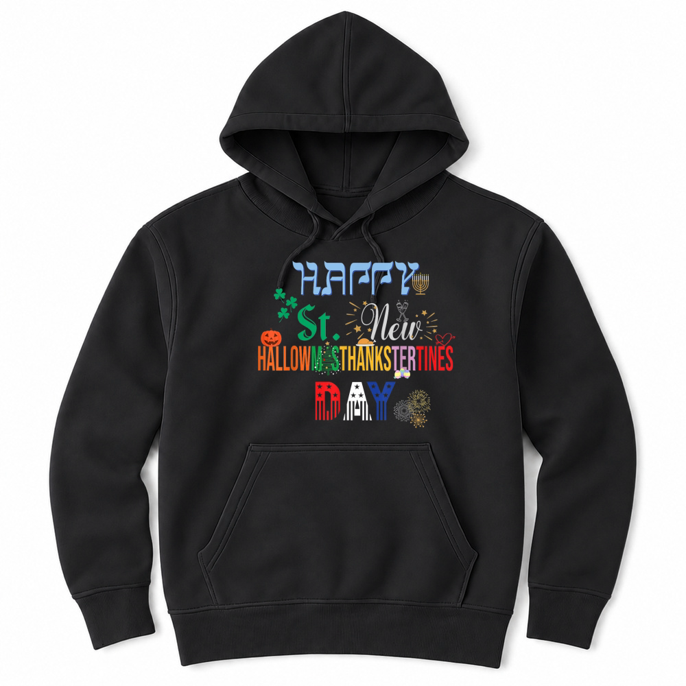 Product The Ultimate Holiday Shirt for a Funny & Happy Every Holiday T Shirt Unisex Hoodie