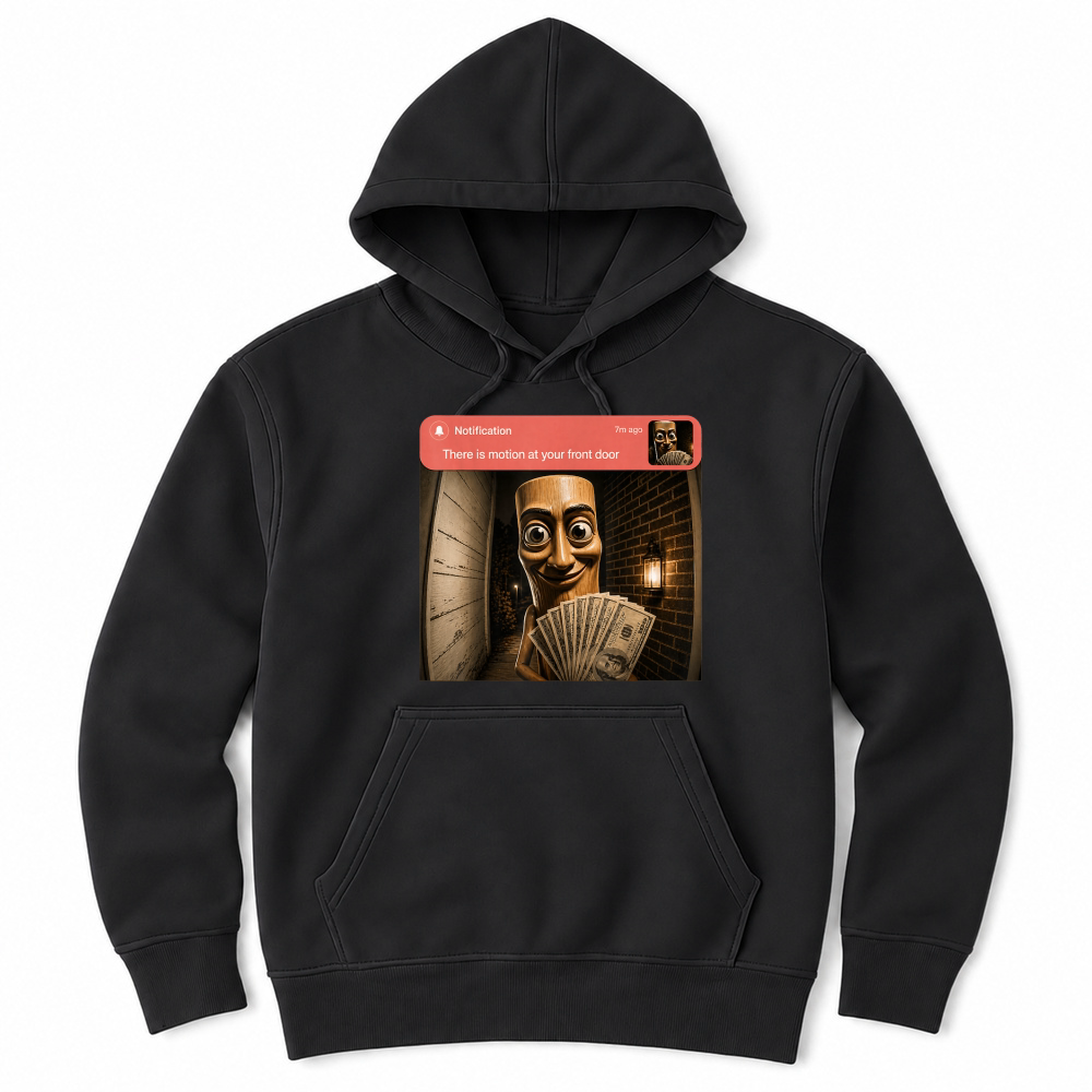 Product There is Motion at Your Front Door Tung Tung Tung sahur Meme T Shirt Unisex Hoodie