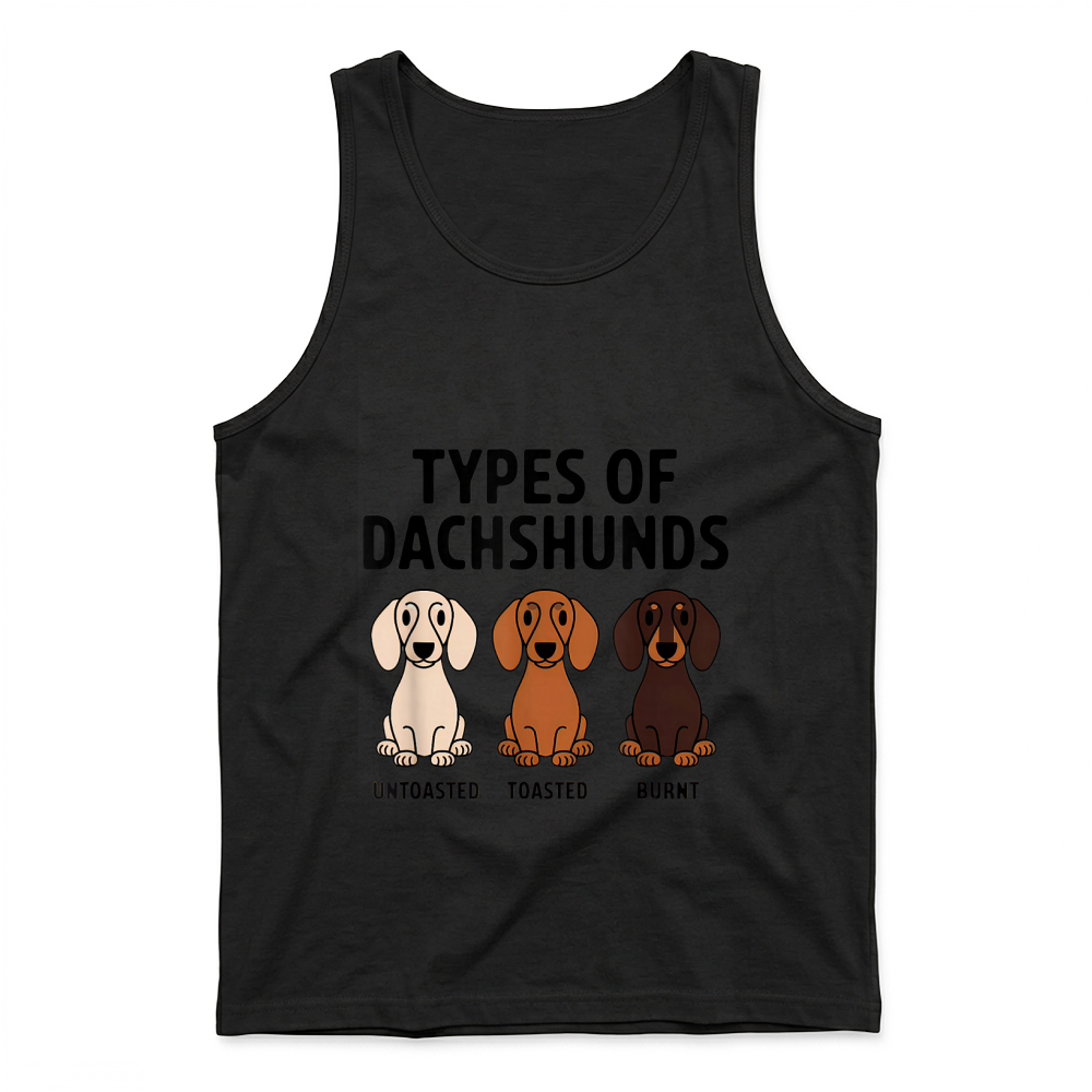 Product Types of Dachshund Funny Wiener Sausage Dog T Shirt Tank Top