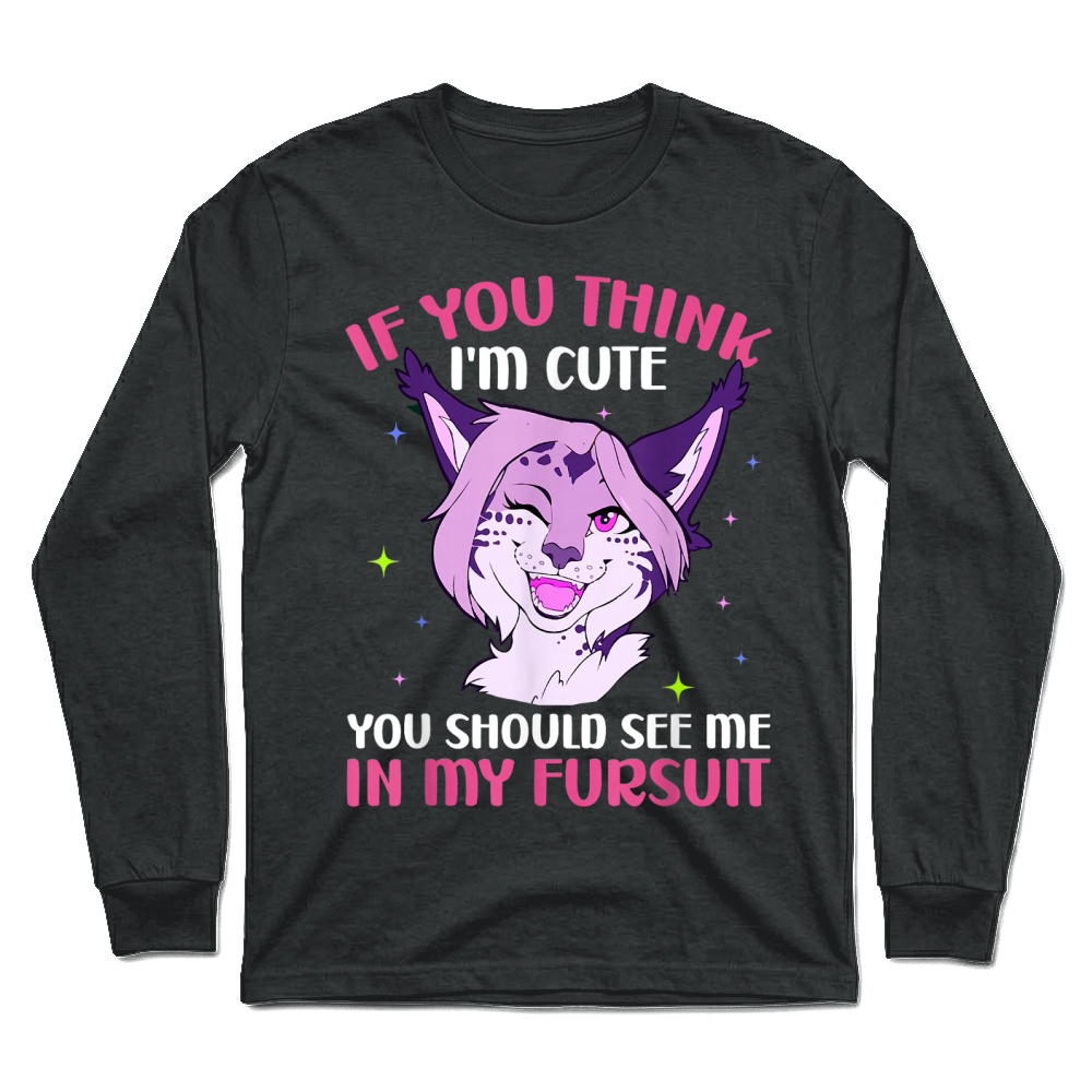 Product You Should See Me in My Fursuit Furry Fandom Fursona Fox Unisex Longsleeve