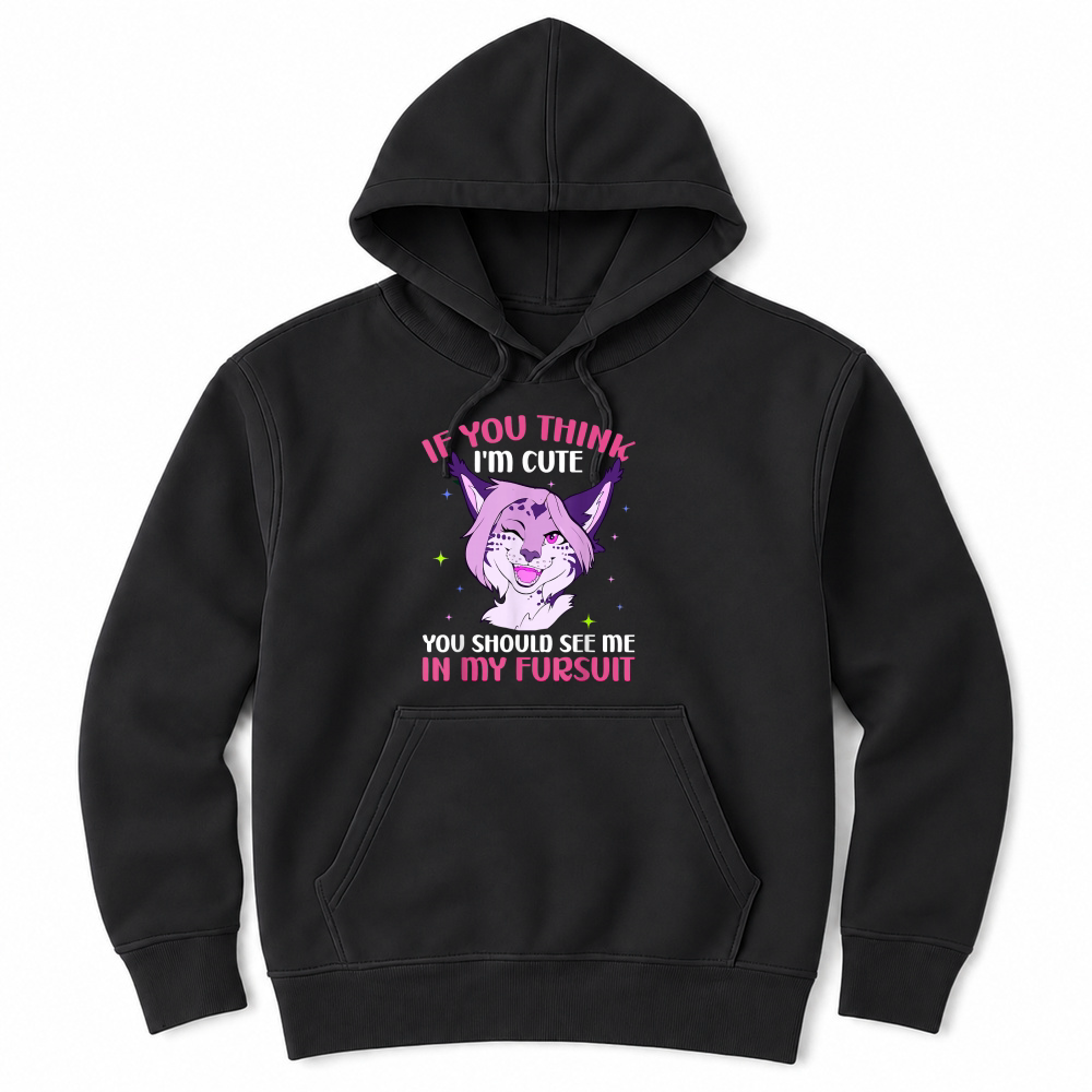 Product You Should See Me in My Fursuit Furry Fandom Fursona Fox Unisex Hoodie