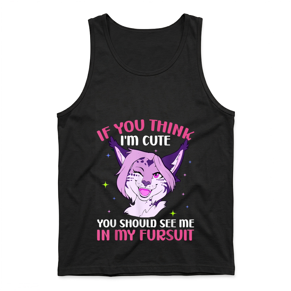 Product You Should See Me in My Fursuit Furry Fandom Fursona Fox Tank Top