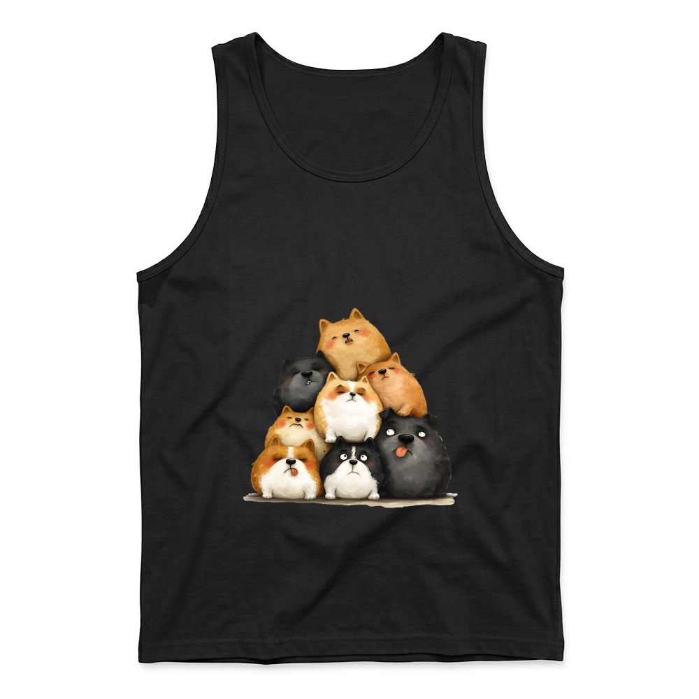 Product Funny Photo of Dogs Tank Top