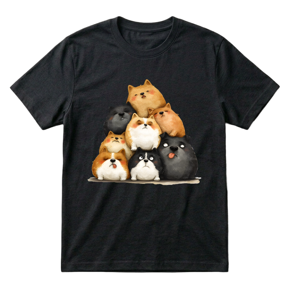 Product Funny Photo of Dogs T-Shirt