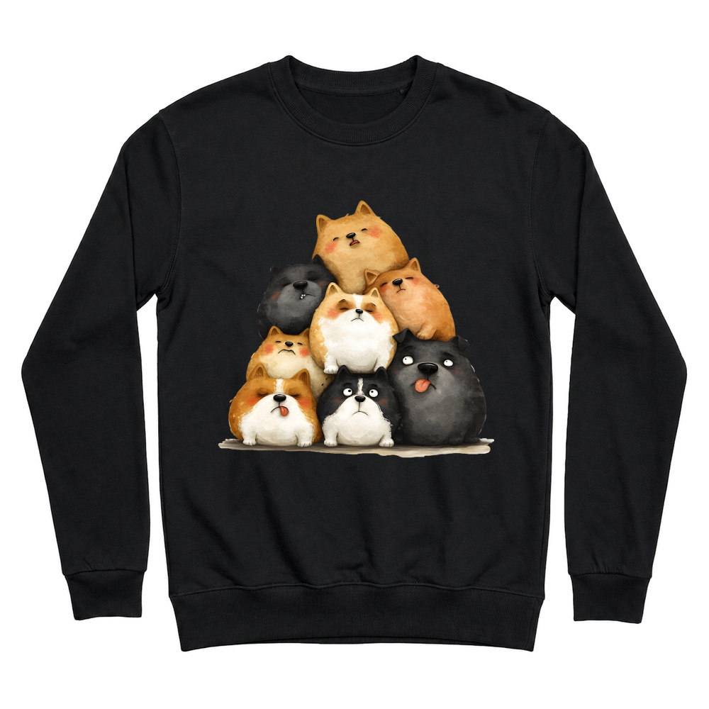 Product Funny Photo of Dogs Unisex Sweatshirt