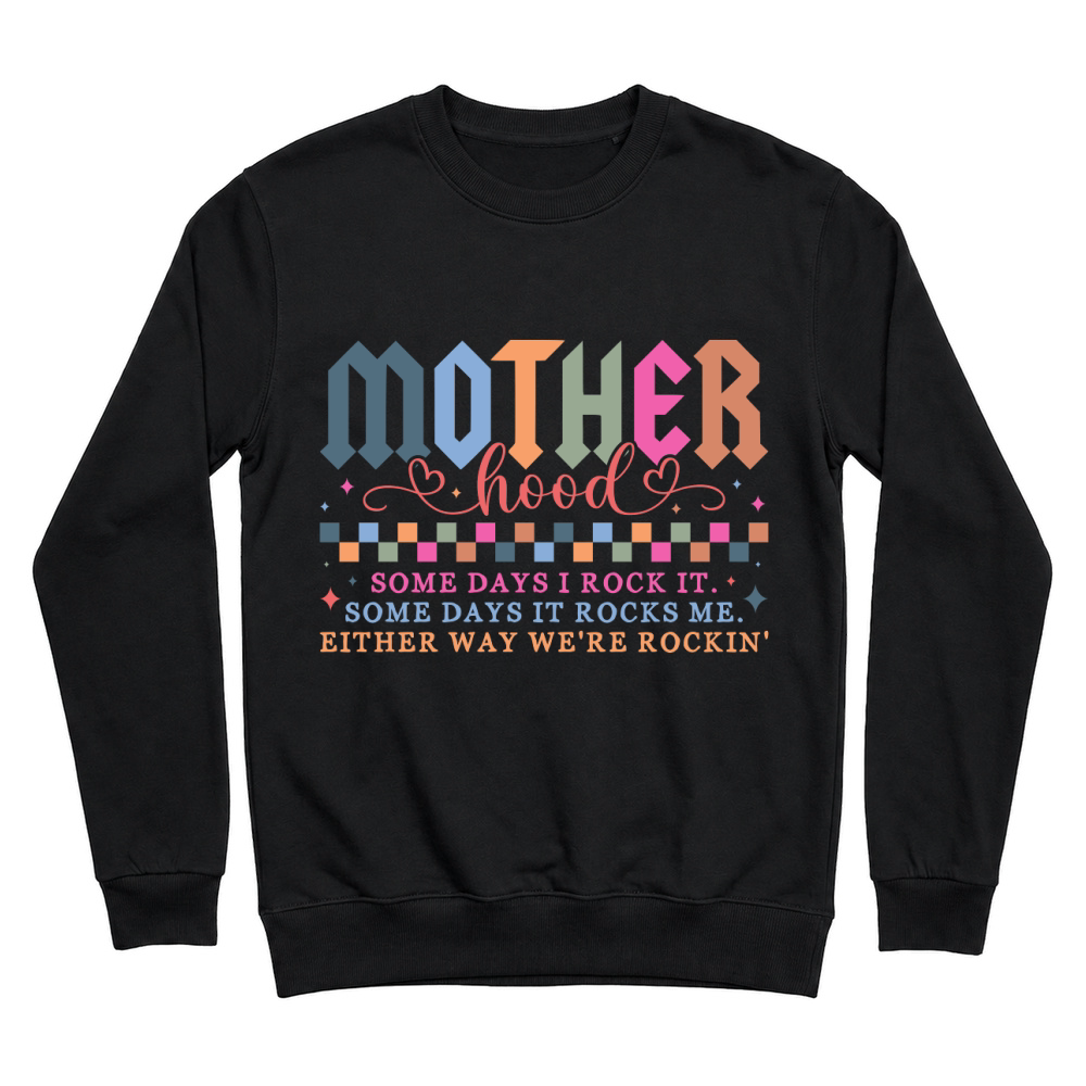 Product Funny Motherhood Retro Mama Unisex Sweatshirt