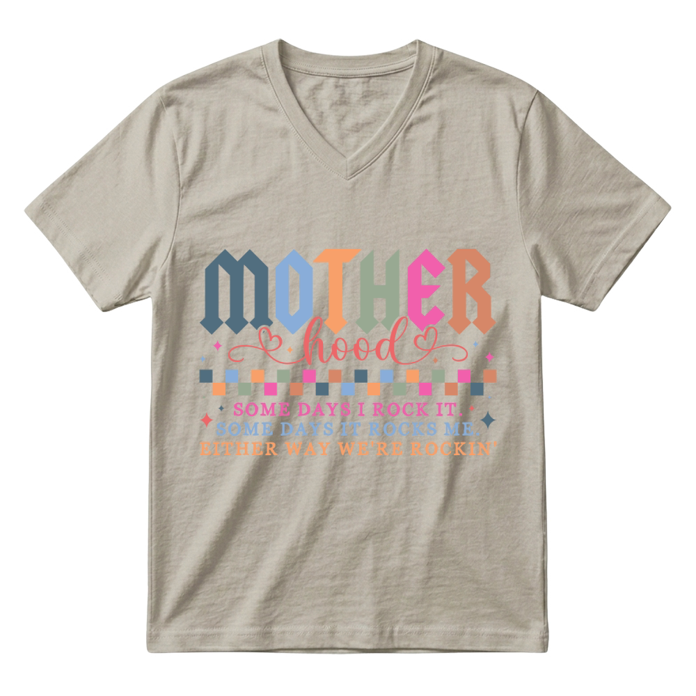 Product Funny Motherhood Retro Mama V-Neck T-shirt