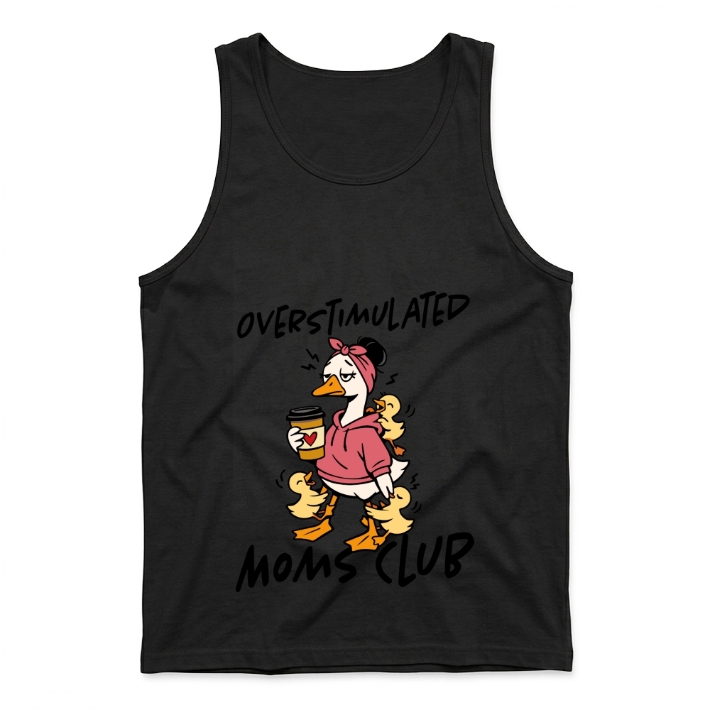 Product Funny Mama Goose Tired Mom Mother's Day Tank Top