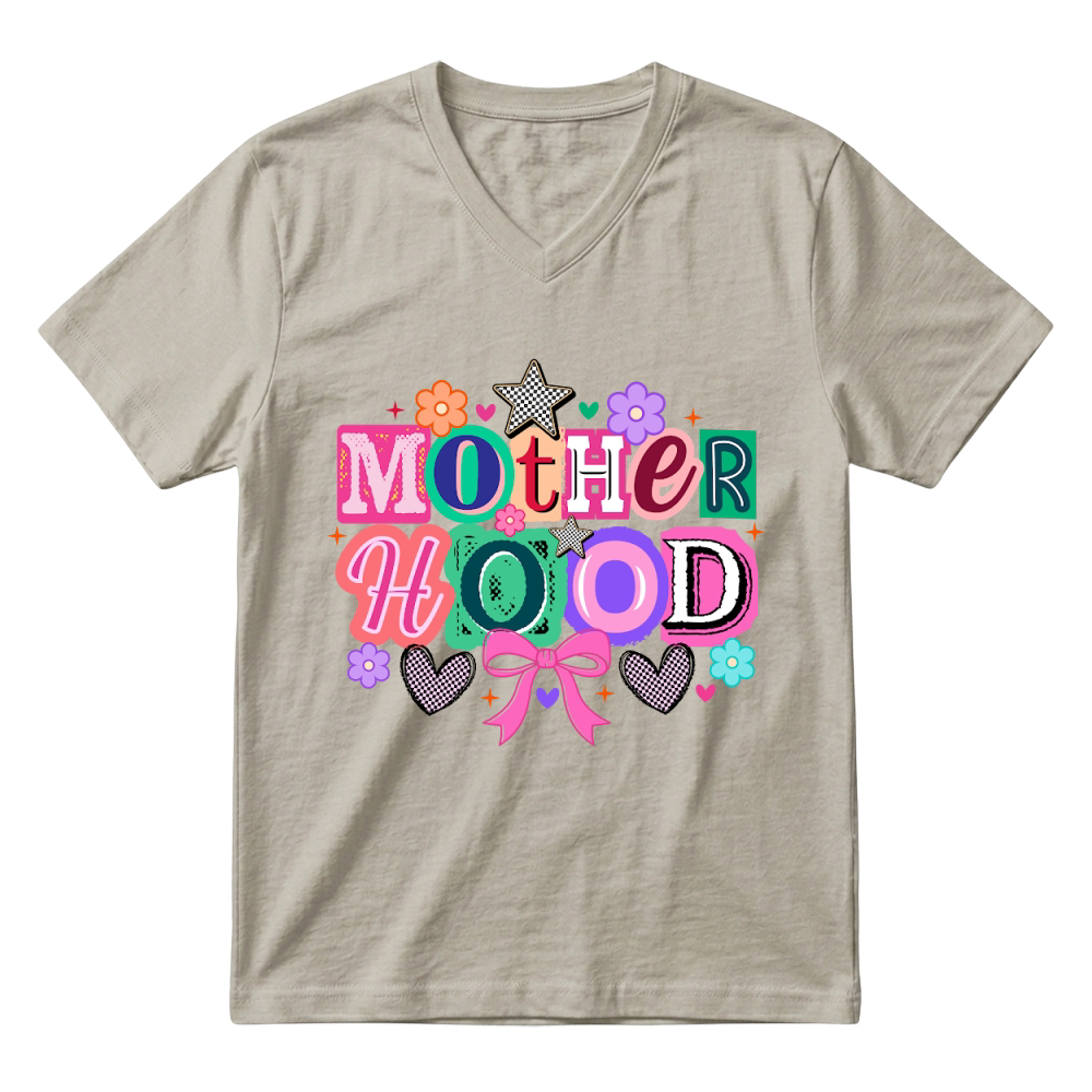 Product Mother Hood Funny Coquette Mom V-Neck T-shirt