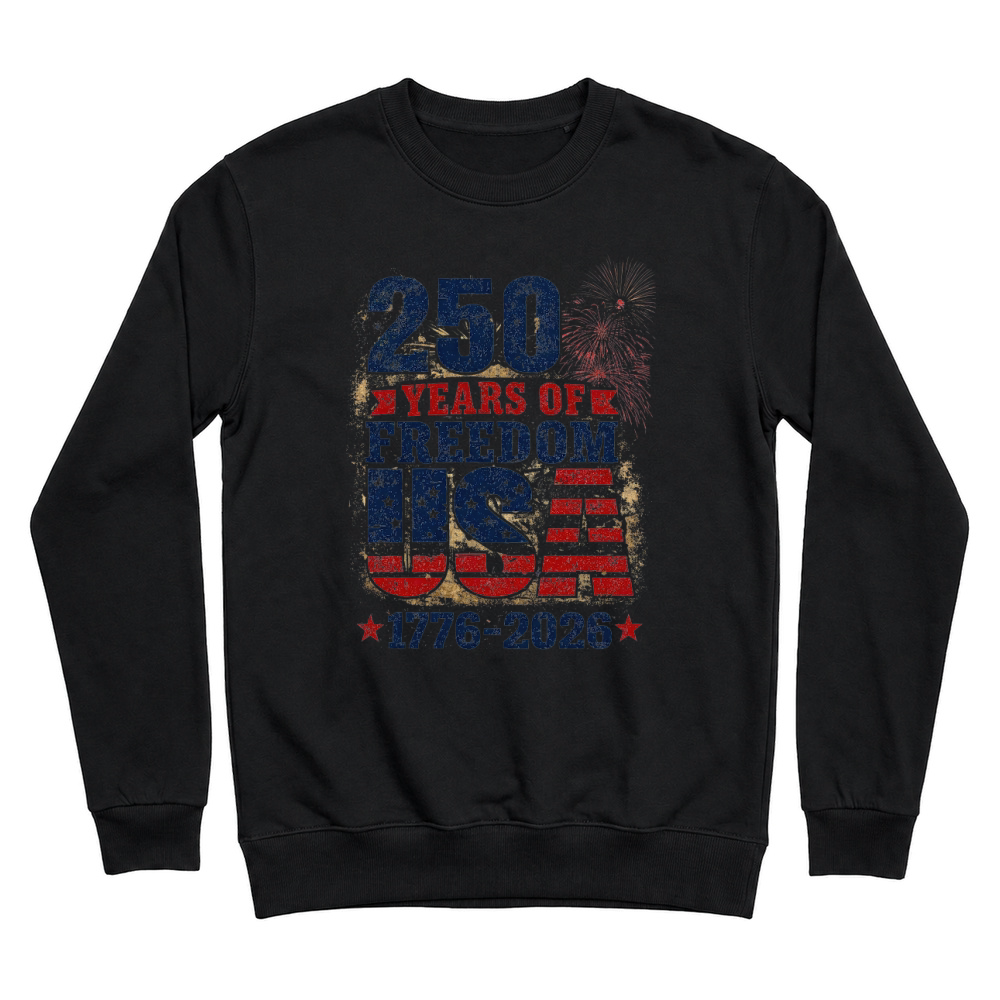Product 250 Years of Freedom 1776 2026 Unisex Sweatshirt