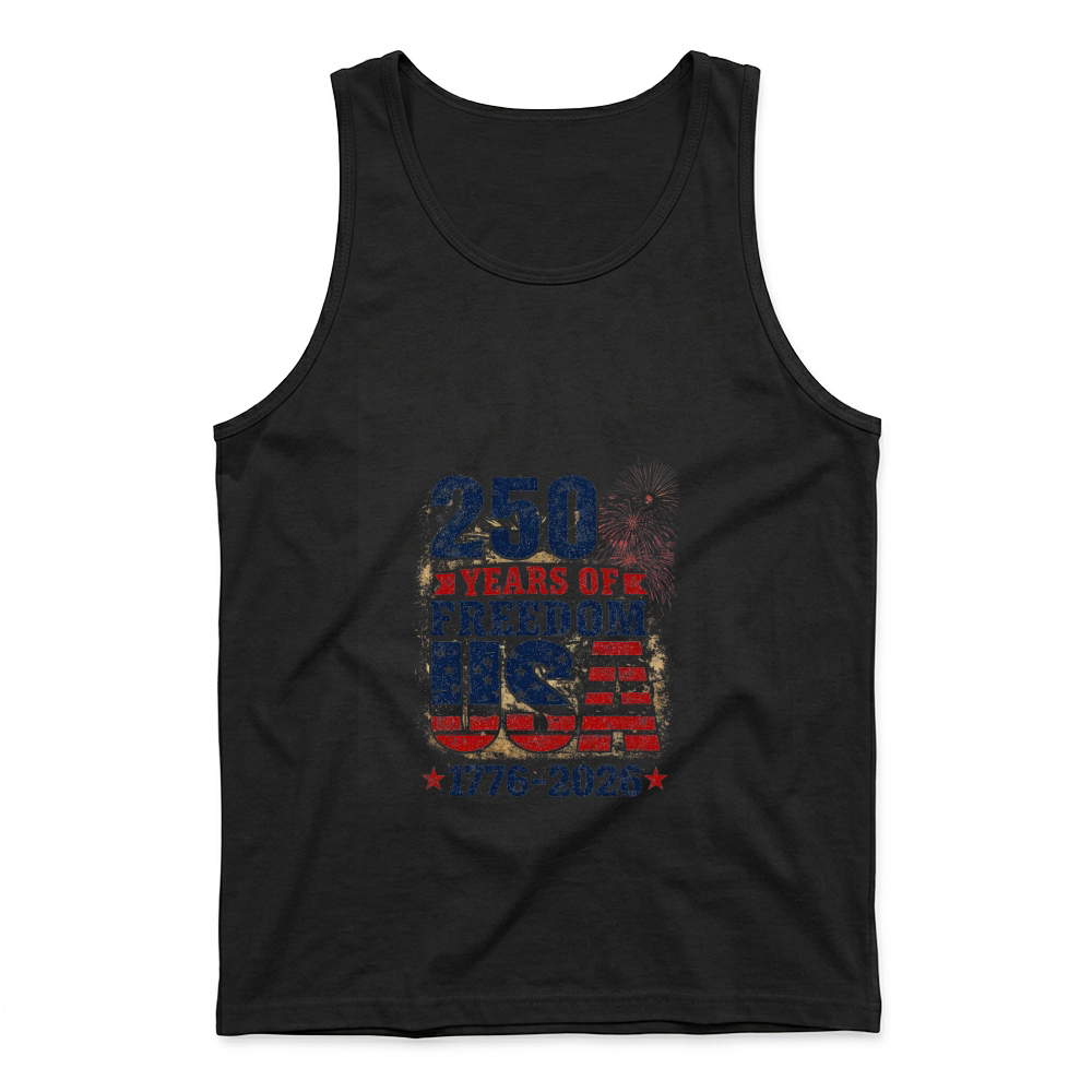Product 250 Years of Freedom 1776 2026 Tank Top