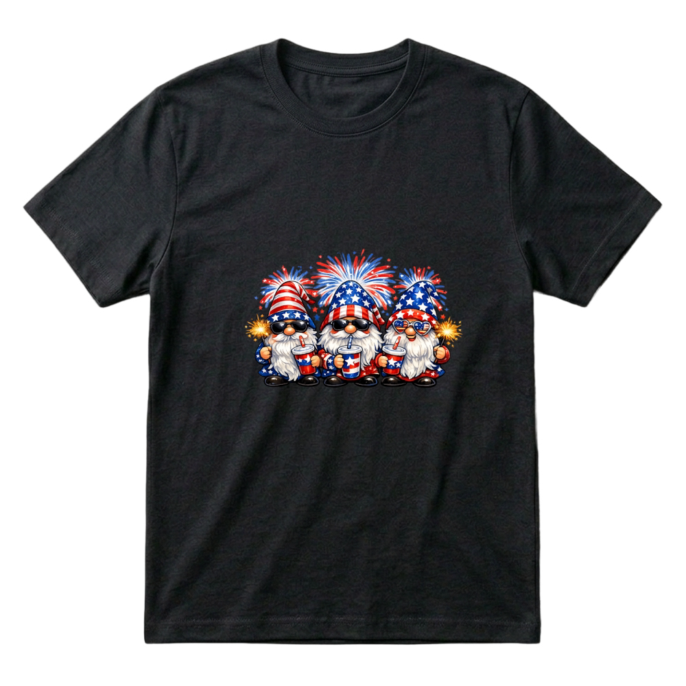 Product 4th of July Patriotic Gnome Squad T-Shirt