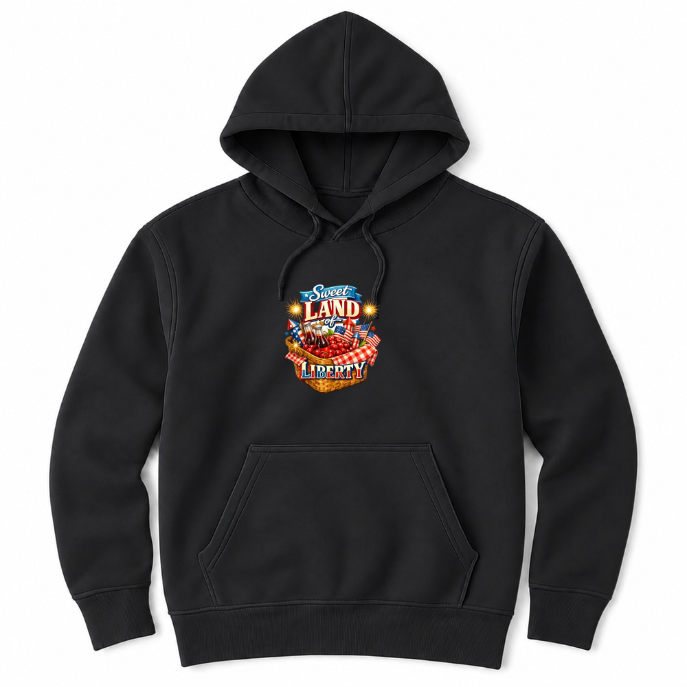 Product 4th of July Sweet Land Of Liberty Unisex Hoodie