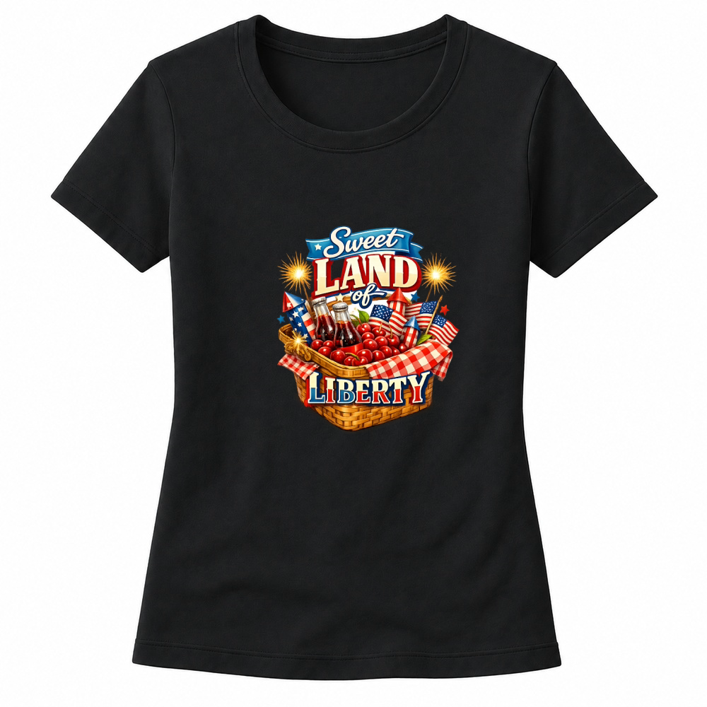 Product 4th of July Sweet Land Of Liberty Women's T-shirts