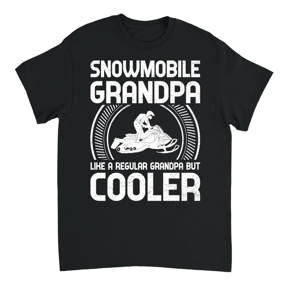 Product Snowmobile Grandpa Like A Regular Grandpa But Cooler (9) Unisex T-shirt