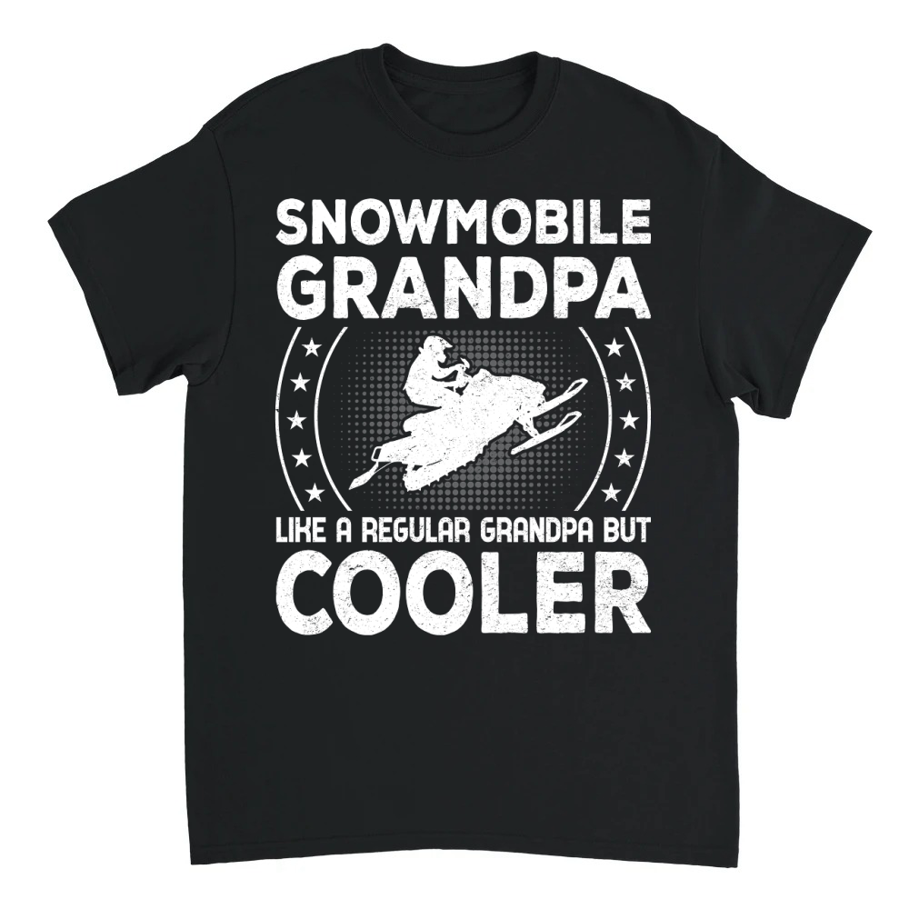 Product Snowmobile Grandpa Like A Regular Grandpa But Cooler (8) Unisex T-shirt