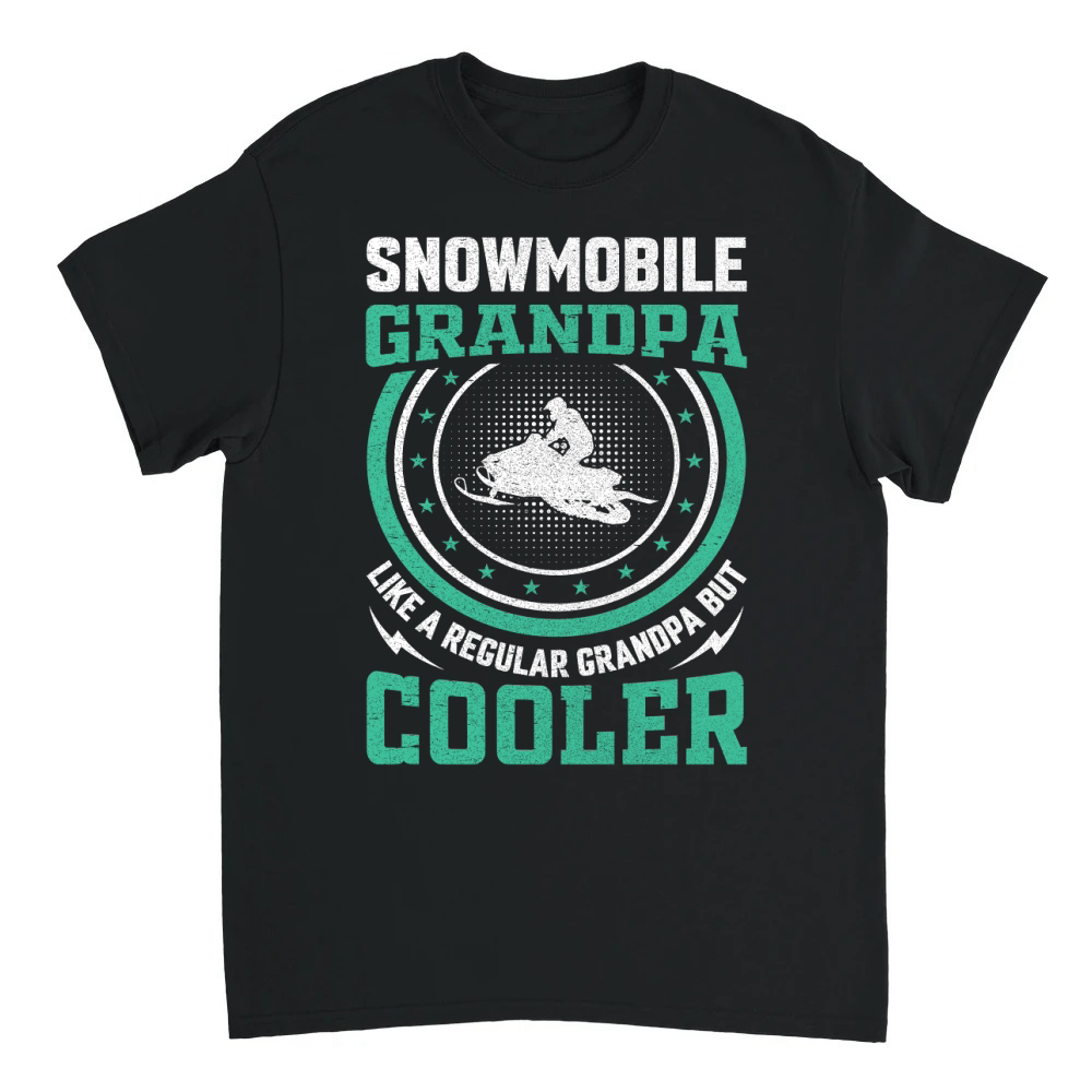 Product Snowmobile Grandpa Like A Regular Grandpa But Cooler (3) Unisex T-shirt