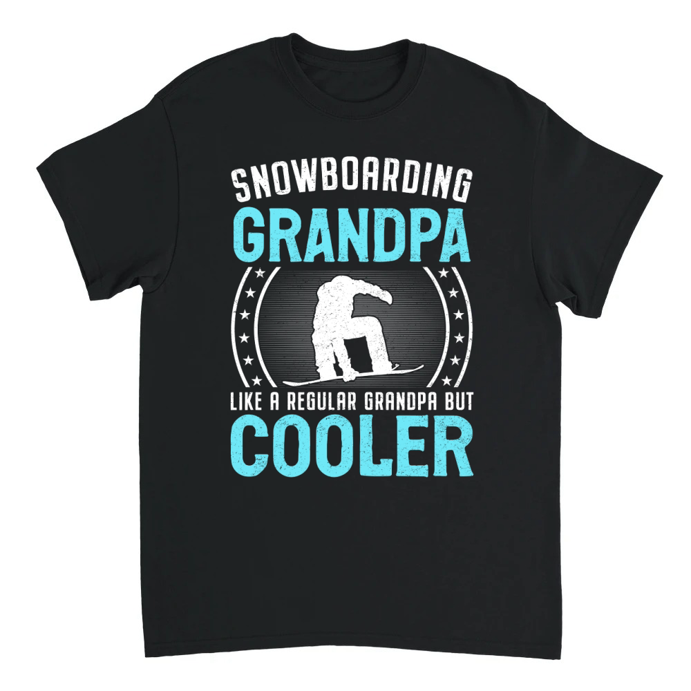 Product Snowboarding Grandpa Like A Regular Grandpa But Cooler (7) Unisex T-shirt