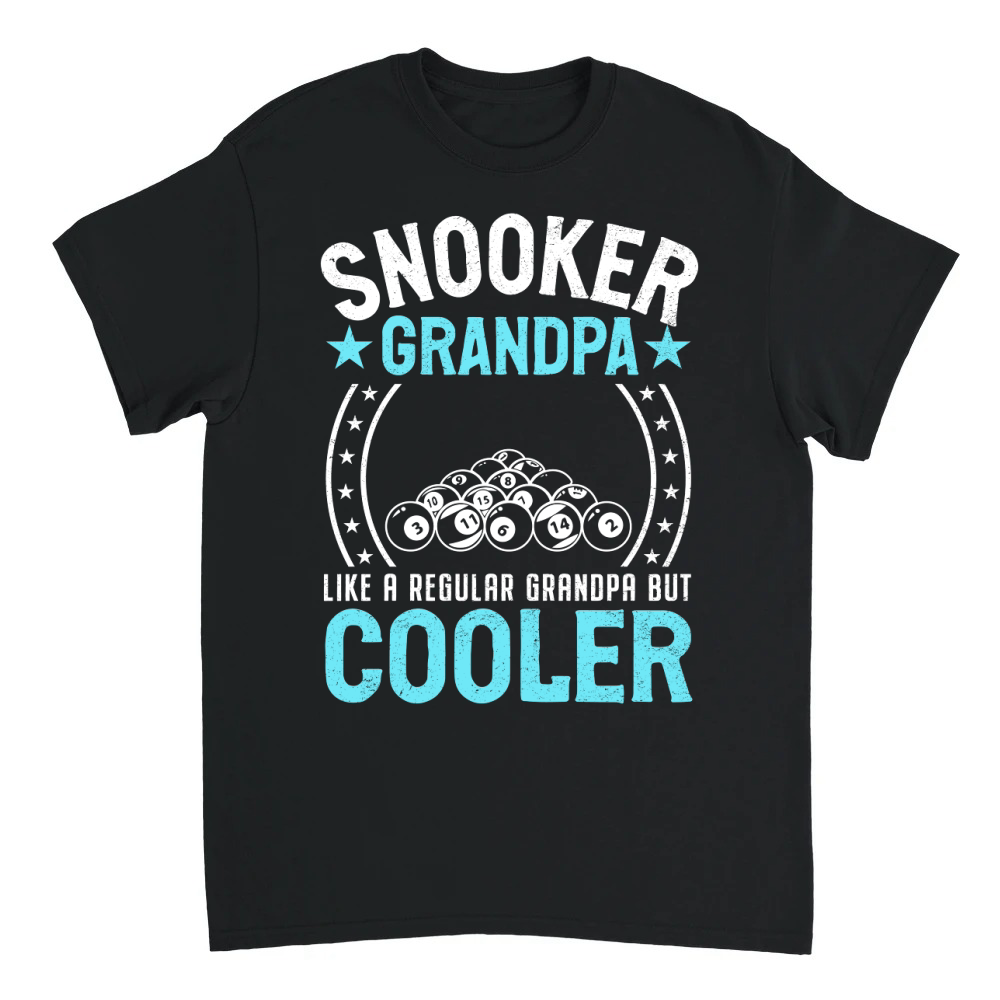 Product Snooker Grandpa Like A Regular Grandpa But Cooler (7) Unisex T-shirt