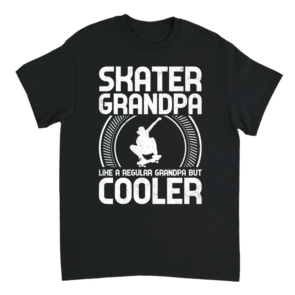 Product Skater Grandpa Like A Regular Grandpa But Cooler (9) Unisex T-shirt
