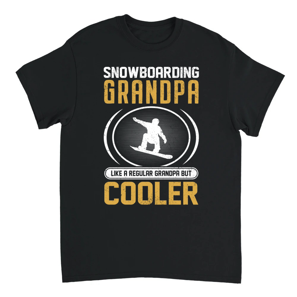 Product Snowboarding Grandpa Like A Regular Grandpa But Cooler (6) Unisex T-shirt