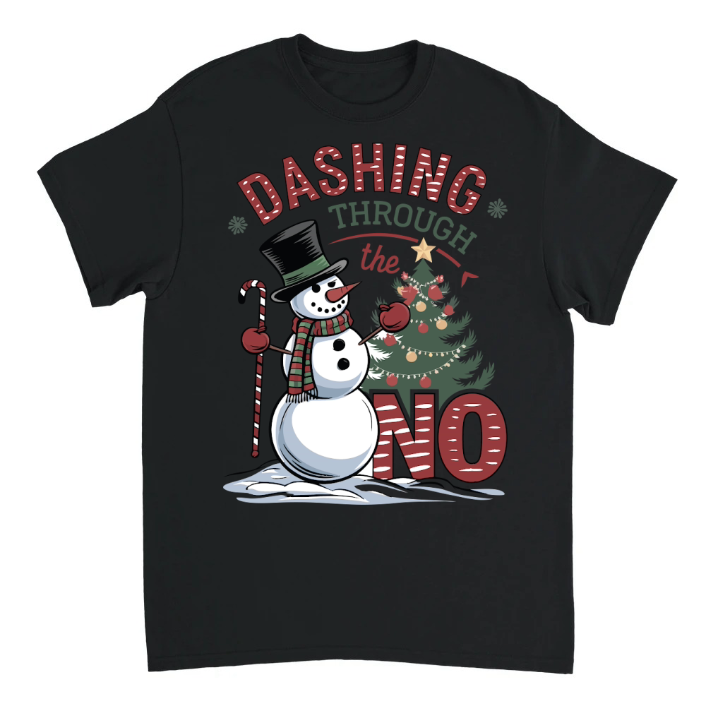 Product Dashing Through the No Unisex T-shirt