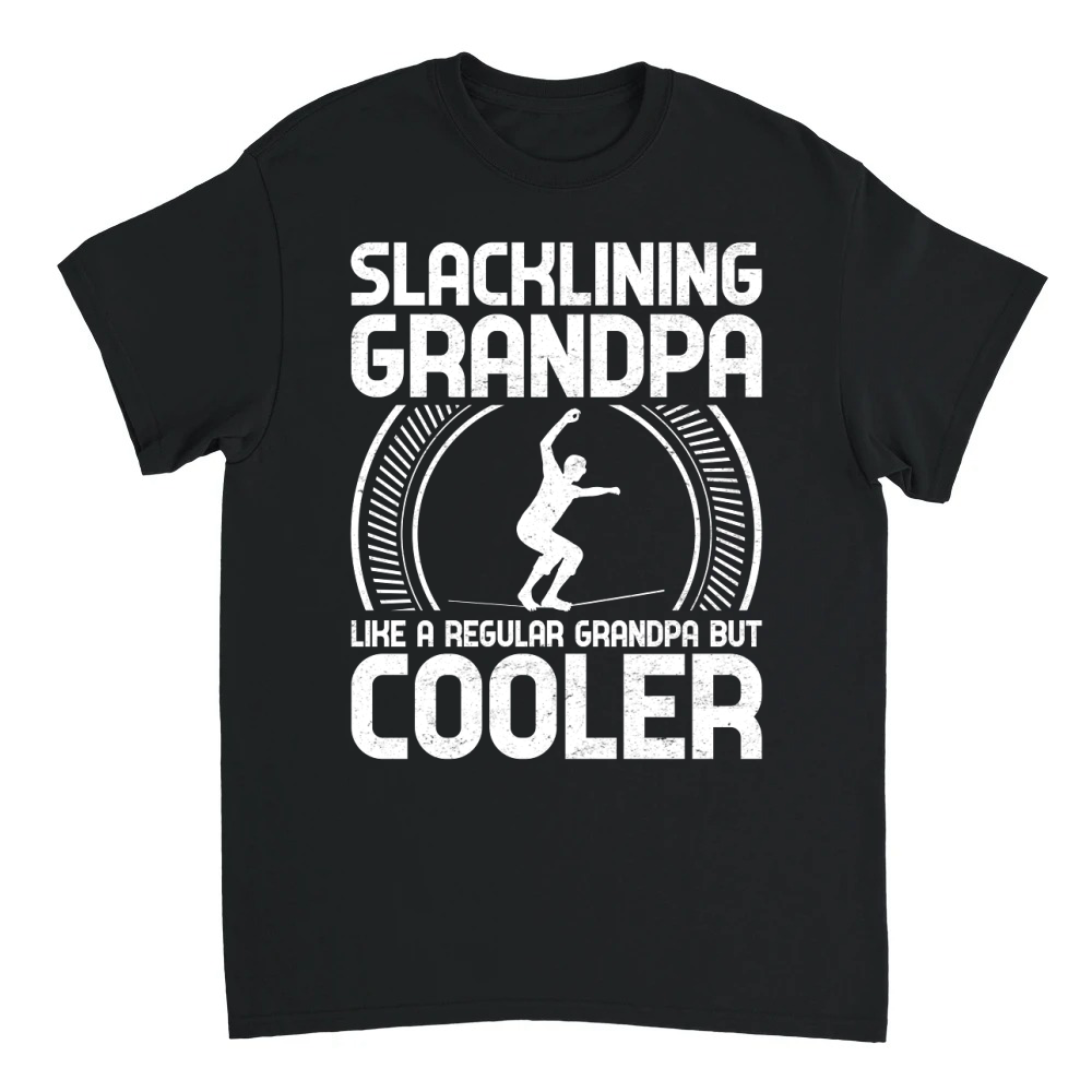 Product Slacklining Grandpa Like A Regular Grandpa But Cooler (9) Unisex T-shirt