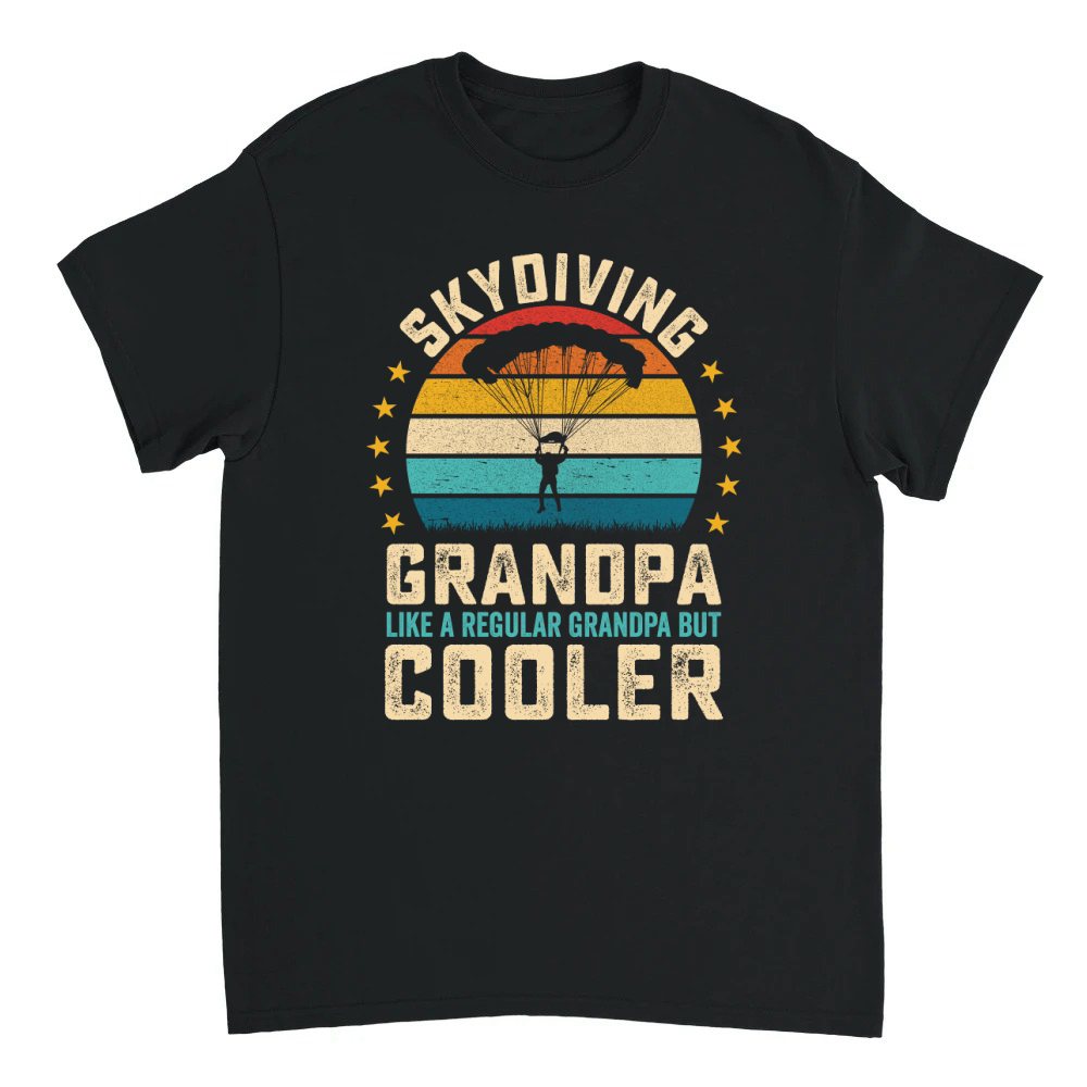 Product Skydiving Grandpa Like A Regular Grandpa But Cooler (1) Unisex T-shirt