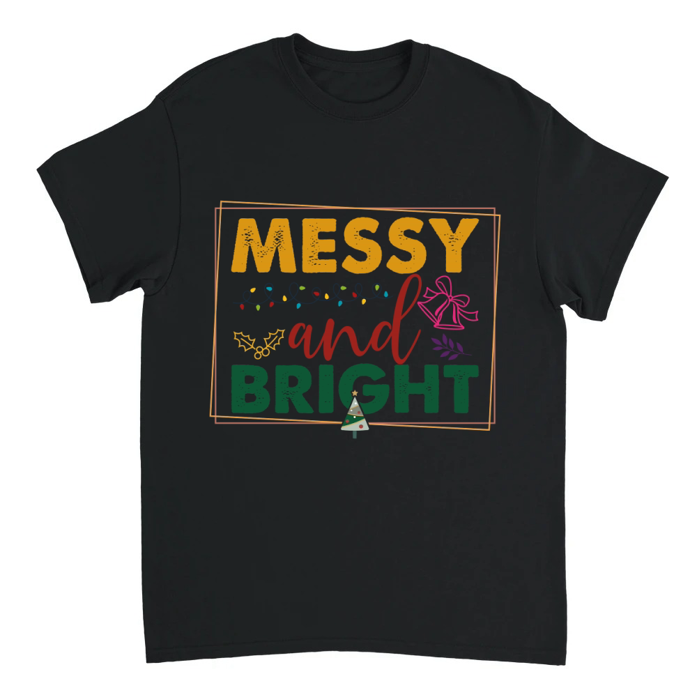 Product Merry and Bright Happy Christmas 9 Unisex T-shirt