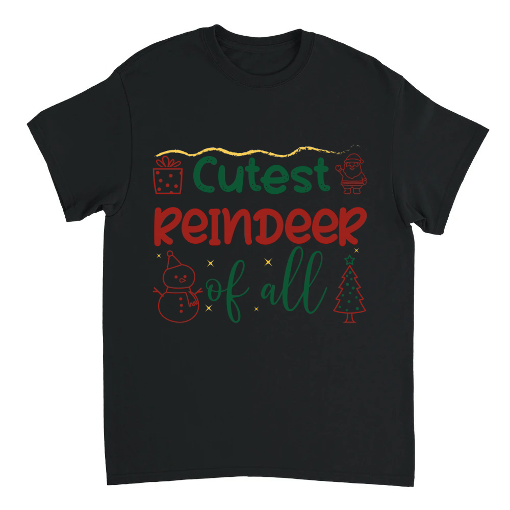 Product Cutest reindeer of all 5 Unisex T-shirt