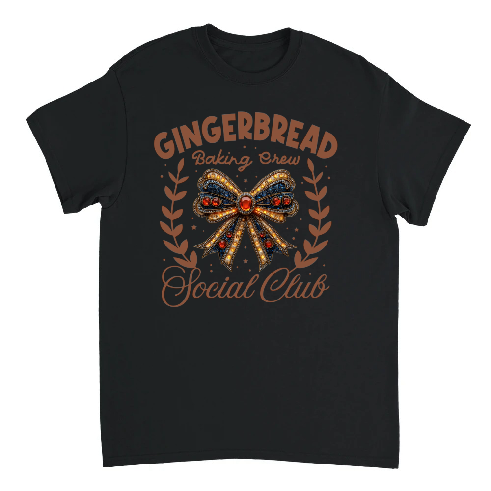 Product Christmas Gingerbread Social Club Unisex T-shirt
